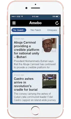 Amebo android App screenshot 9